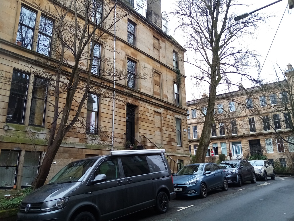 the first building from the reverse angle